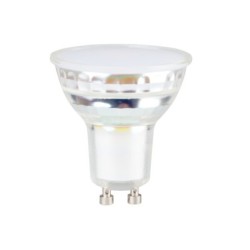 LED lemputė IQ-LED GU10 4,9W CW 6500K 230V 550lm 25000h Stiklas Plastikas (Šalta balta)