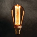 LED lemputė ST64 A 4W SW 1800K E27 230V 200lm 25000h Stiklas Šilta
