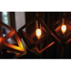 Pritemdoma LED lemputė XLEDIM E14 C35 5,9W WW 2700K 230V 806lm 15000h Stiklas (Šilta balta)