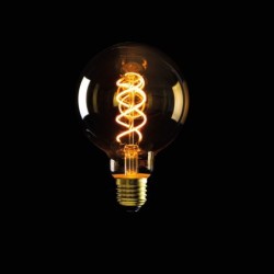 LED lemputė XLED G95 4W SW 1800K E27 230V 250lm 15000h Stiklas Šilta