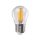 LED lemputė XE27 G45 6W NW 4000K 230V 806lm 15000h Stiklas (Neutrali balta)