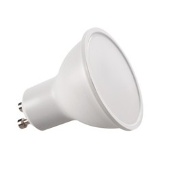 LED lemputė TOMIv2 1,2W GU10 WW 3000K 230V 105lm 25000h Plastikas (Šilta balta)