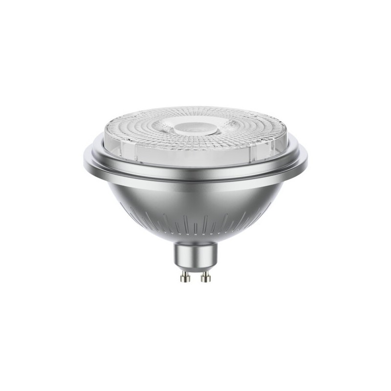 Pritemdoma LED lemputė IQ-LED ES111 12W NW 4000K GU10 230V 850lm 45000h Plastikas (Neutrali balta)
