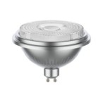 Pritemdoma LED lemputė IQ-LED ES111 12W NW 4000K GU10 230V 850lm 45000h Plastikas (Neutrali balta)