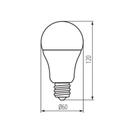 LED lemputė RAPID HI v2 E27 NW 4000K 230V 1520lm 15000h Plastikas (Neutrali balta)