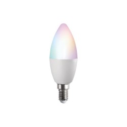 LED lemputė S C37 4,9W E14 RGBCCT 2700/6500K 230V 470lm 15000h (Šilta, neutrali, šalta balta)