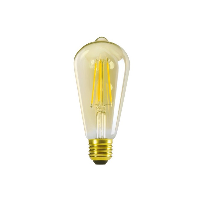 LED lemputė XLED ST64 7W WW 2700K E27 230V 725lm 15000h Stiklas (Šilta balta)