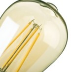 LED lemputė XLED ST64 7W WW 2700K E27 230V 725lm 15000h Stiklas (Šilta balta)