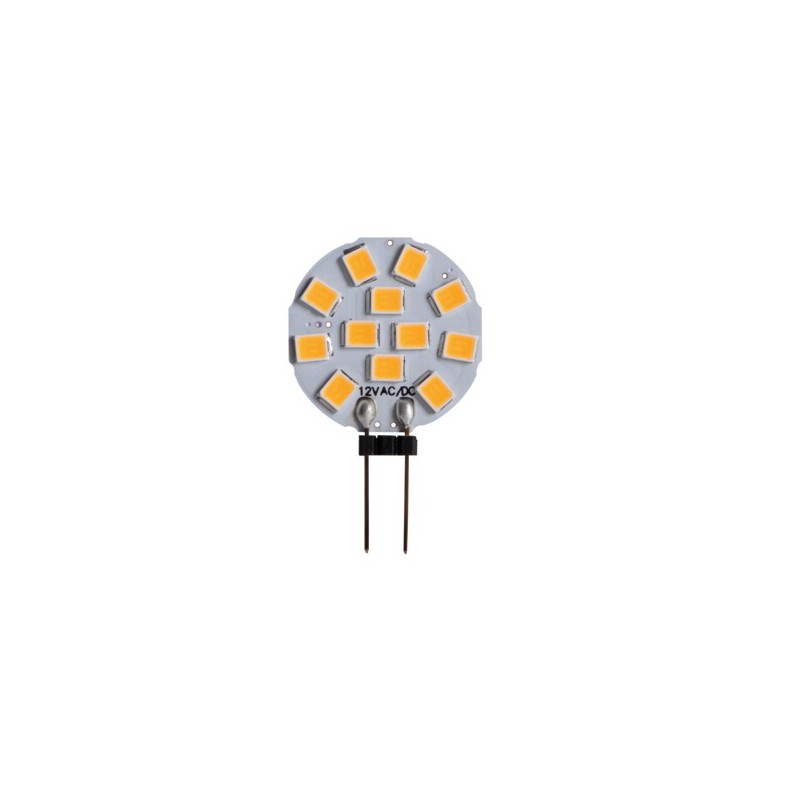 LED lemputė LED12 G4-WW 3000K G4 12V AC/DC 135lm 20000h (Šilta balta)