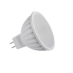 LED lemputė TOMI LED5W MR16 WW 3000K Gx5,3 12V AC/DC 300lm 25000h Plastikas (Šilta balta)