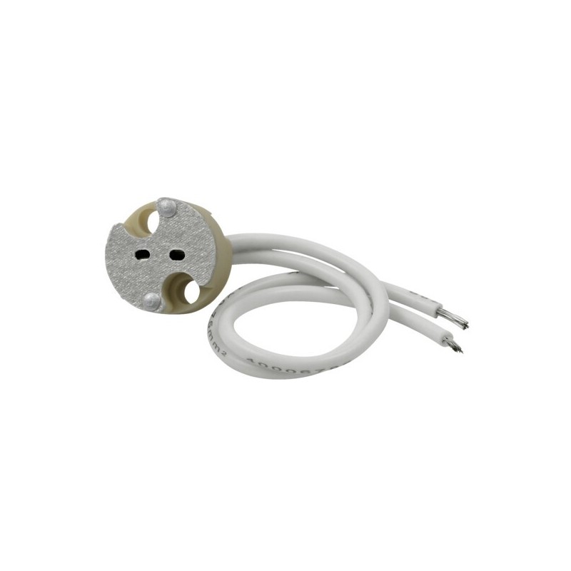 LED lemputės lizdas HLDR-GX5,3 K Gx5,3 Keramika pilka