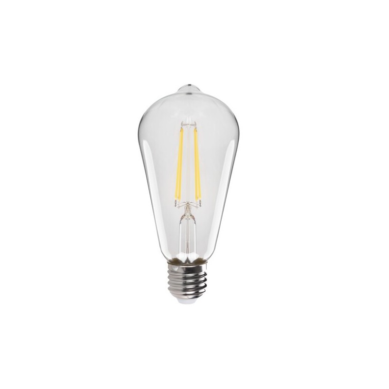 LED lemputė XLED ST64C 7,8W-NW 4000K Neutrali balta E27 skaidri