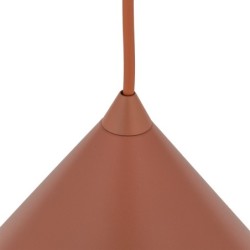 Pakabinamas šviestuvas CONO 1xE27 RAUDONA
