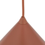 Pakabinamas šviestuvas CONO 1xE27 RAUDONA
