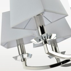 Pakabinamas šviestuvas DUBAI P06346WH NI 6xE14