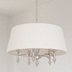 Pakabinamas šviestuvas VERONA P05377WH NI 5xE14