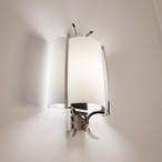 Sieninis šviestuvas FARO W01053NI-WH 1xE14