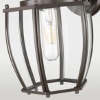 Lauko sieninis šviestuvas NUUK W01661BZ 1xE27