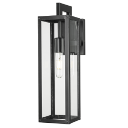 Lauko sieninis šviestuvas KYOTO W01678BK 1xE27