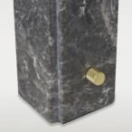 Stalinis šviestuvas ORLEANS T01487BR-WH 1xE27