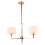 Pakabinamas šviestuvas SUTTON P02392AU-WH 2xE14