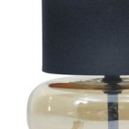 Stalinis šviestuvas Epiro 1xE27 Juoda Gintaro (TB-43648-BL-AMB)