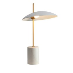 Stalinis šviestuvas Vilai LED 4W 3000K Balta Aukso Marmuro (TB-203342-1-WH)