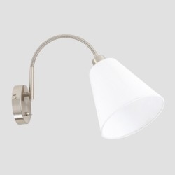 Sieninis šviestuvas Tonia 1xE27 Balta (WL-76382-1-WH)