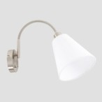 Sieninis šviestuvas Tonia 1xE27 Balta (WL-76382-1-WH)