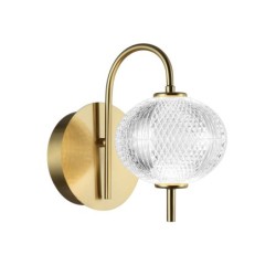 Sieninis šviestuvas Lazie LED 5W 3000K Aukso (WL-29038-1-GD)