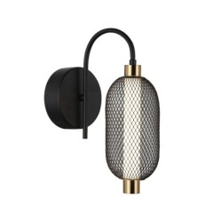 Sieninis šviestuvas Marco LED 6W 3000K Juoda (WL-84283-1-BK)