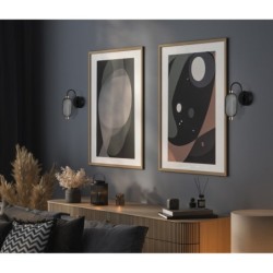 Sieninis šviestuvas Marco LED 6W 3000K Juoda (WL-84283-1-BK)