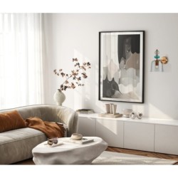 Sieninis šviestuvas Namos 1xE27 Žalvario (WL-27092B-MC-BRO)