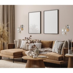 Sieninis šviestuvas Canello 3xG9 Medaus Žalvario (WL-406007-3-HBR)
