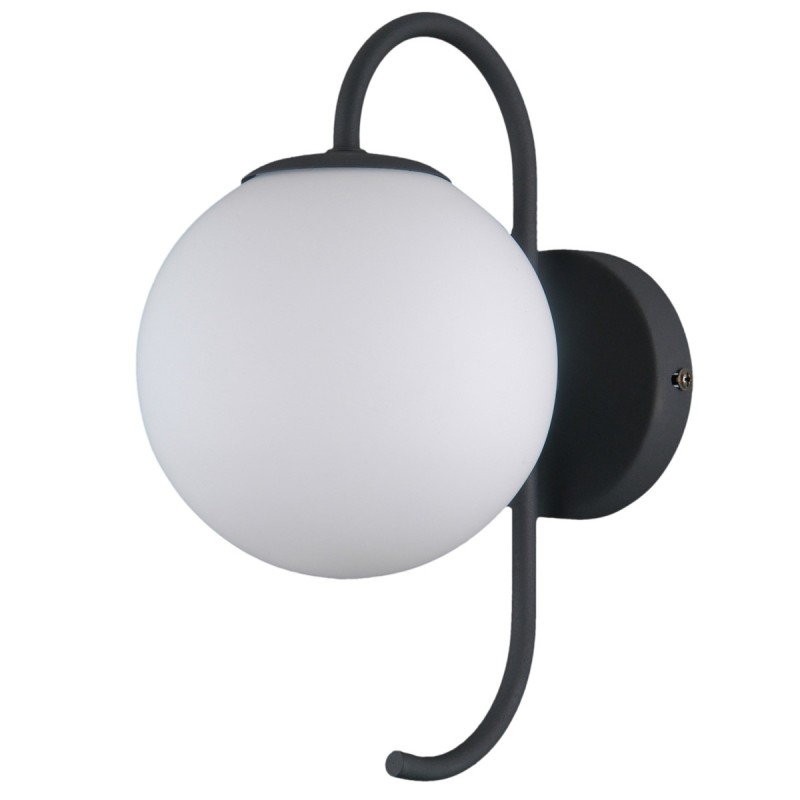 Sieninis šviestuvas Gela Keičiama LED G9 5W Juoda (WL-5500-1-BK)