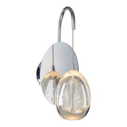 Sieninis šviestuvas Huelto LED 4.8W 3000K Chromo (WL-22112132-1A-CR)