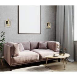 Sieninis šviestuvas Primero 1xE27 Matinė Juoda Aukso (WL-44003-1-BK-GD)