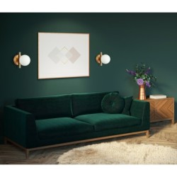 Sieninis šviestuvas Reverso 1xG9 Žalvario (WL-5622-1-BRO-W)