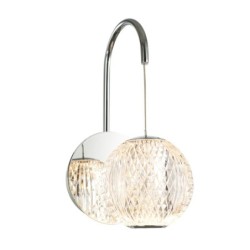 Sieninis šviestuvas Rosario LED 4.2W 3200K Chromo (WL-12220121-1A-CR)