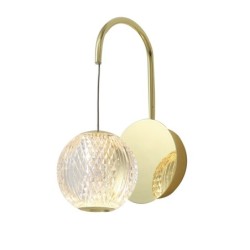 Sieninis šviestuvas Rosario LED 4.2W 3200K Aukso (WL-12220121-1A-GD)