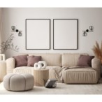 Sieninis šviestuvas Servio 2xE14 Juoda (WL-66892-2A-BK-AMB)