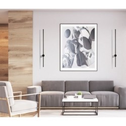 Sieninis šviestuvas Vinto LED 9W 4000K Juoda Smėlio Šlifuota (WL-73526-80-4K-BL)