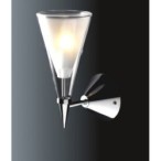 Sieninis šviestuvas Butio 1xG9 Chromo (MB9190-1A)