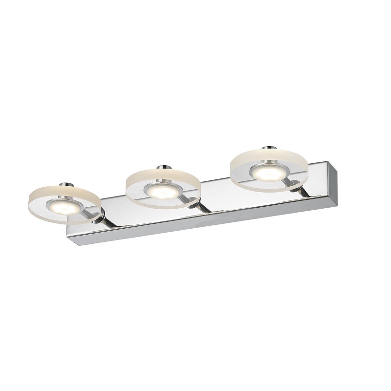 Sieninis šviestuvas Harmony LED 9W 3000K Chromo (MB1225/3)