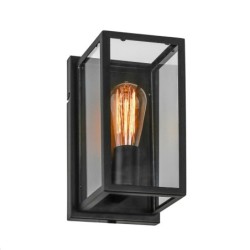 Sieninis šviestuvas Laverno 1xE27 Matinė Juoda (MB-402621-1-B)