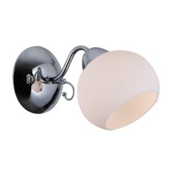 Sieninis šviestuvas Masseri 1xE27 Chromo Balta (WL-6895-1)