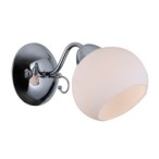 Sieninis šviestuvas Masseri 1xE27 Chromo Balta (WL-6895-1)