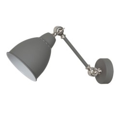 Sieninis šviestuvas Sonny 1xE27 Pilka (MB-HN5010-1-GR)