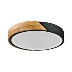 Lubinis šviestuvas Nastro LED 24W 3000K Medžio Juoda (PLF-13186-BK-WO)