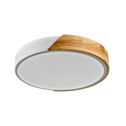 Lubinis šviestuvas Nastro LED 24W 3000K Medžio Balta (PLF-13186-WH-WO)